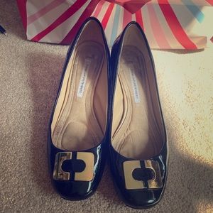 Diane Von Furstenberg  black pumps SZ 8m